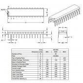 PIC16F876 20/SP SPDIP-28 8-Bit 20 MHz Mikrodenetleyici - 3