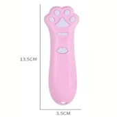 Projeksiyonlu Kedi Lazeri - Pembe - 5