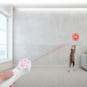 Projeksiyonlu Kedi Lazeri - Pembe - 3