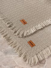 Cotton Box Bath Rug Set Bej 75x125 60x90 - 2