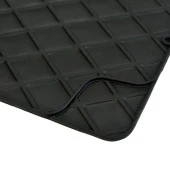 Pufi Kauçuk Paspas Diamond Line Siyah / TEPAY26 thumbnail 4