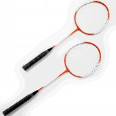 Çantalı PRO Badminton Seti 2 Adet Badminton Raketi 1 Adet Badminton Topu Pro Badminton Set - 3