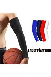 1 Adet Basketbol Kolluğu Voleybol Kolluğu Likralı Sporcu Kolluğu Tam Kol Çift Basketbol Kolluğu - 1