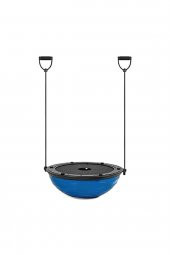 SLİPT Bosuball Yarım Denge Topu Pilates Aleti - Direnç Lastikli Pilates Denge Alet Bosu Topui - 2