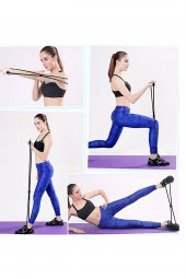 pekial Pilates Jimnastik Egzersiz Direnç Lastik Yoga Spor Kondisyon Aerobik Vücut Şekillendirici - 2