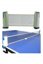 Portatif Açılır Kapanır Ayarlanabilir  Masa Tenisi File ve 2 Raket 3 Top Set - 3