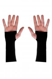 Voleybol Elliği 1 Çift Likralı Sporcu Elliği Voleybol Kolluğu Parmaklı Likralı Ellik s beden - 2