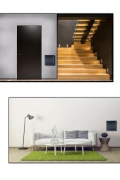 Schneider Asfora Antrasit Vavien - Çerçeveli Tekli Vavien thumbnail 6