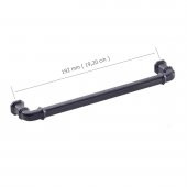 Doğanlar Gusto 192 mm Mobilya Kulp Olifka Mat Siyah - 2