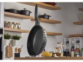 Taç Bella Döküm Tava 26 Cm Siyah - 5