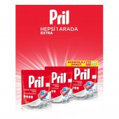 Pril Hepsi Bir Arada Extra Bulaşık Makine Deterjanı 80 Tablet - 2