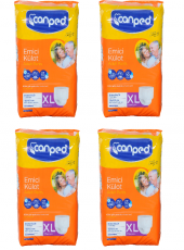 Canped Emici Külot Hasta Bezi Extra Büyük Boy XL 30lu x 4 120 Adet - 1