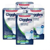 Giggles Emici Külot Hasta Bezi Büyük Boy L 4 x 30 120 Adet - 1