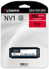 Kingston 1 TB NV1 SNVS/1000G M.2 PCI-Express 3.0 2100-1700MB/S M.2 2280 Nvme SSD - 3