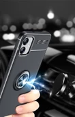 Galaxy A04E Kılıf Zore Ravel Yüzüklü Silikon Kılıf - 6