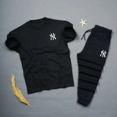 2 Li Siyah Tshirt-Siyah Eşofman Kombin NY - 1
