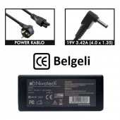 Nivatech BC966 ASUS 19V 3,42A (4,0*1,35mm) Adaptör - 1