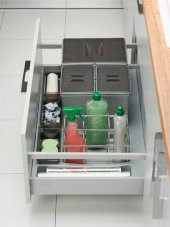 Çekmece İçi Taşıyıcı Ünite Manuel 900mm 12+12Lt Antrasit - 2