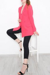 Blazer Ceket Fuşya - 9308.1174. - 2