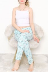 Pijama Altı Desenliyeşil - 10718.1567. - 2