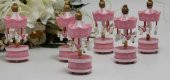 6lı Atlı Karınca Açık Pembe Dekoratif Hediyelik - 1