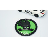 Dk Tuning Skoda Bagaj 8cm Yeni Nesil Yeşil Siyah Logo Amblem thumbnail 3