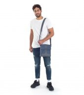 Nors Brixton Midi Omuz Çantası Basalt - 7