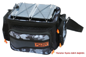 Fujin Black Camo Helper Bag - Balıkçı Çantası - 2
