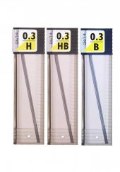 0.3 / 3.5 Mm Tikky Uçlu Kalem Siyah Renk 1 Adet Tombow H - B - HB Dereceli Uç Teknik Çizim Kalemi 3 Adet - 6