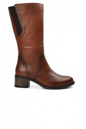 Voyager Taba İçi Polarlı Hakiki Deri Kadın Çizme - 2