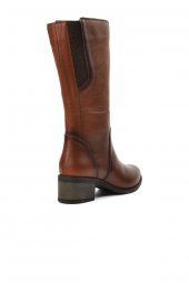 Voyager Taba İçi Polarlı Hakiki Deri Kadın Çizme - 4