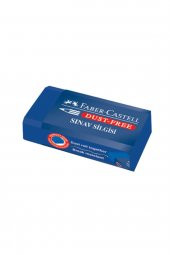 Faber-Castell Sınav Silgisi Mavi 24 Lü 5130187170000 (1 Paket 24 Adet) - 1