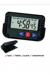 Öğrenci Saati Kronometreli Ders Çalışma Saati Dijital Masa Saati thumbnail 2