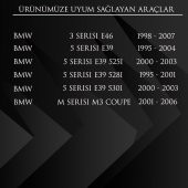 BMW E46,E39,M3 Coupe için Sunroof Perde Tutma Kolu-Siyah - 2