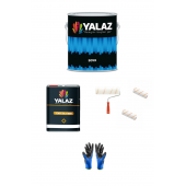 Lux Kahverengi Boya (2,5 kg) + Tiner (1 lt) + Rulo + Rulo Ucu (2 adet) + Eldiven - 1