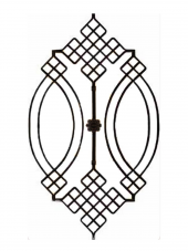 Dekoratif Amaçlı Balkon / Kapı / Merdiven Korkuluk-Küpeşte Modeli - 1