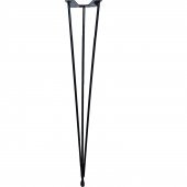 Firkete Tel Sehpa Ayağı Tekli (50 cm) - 1