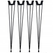 Firkete Tel Sehpa Ayağı Tekli (50 cm) - 2
