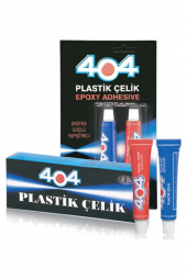 404 Hızlı Yapıştırıcı / Plastik, Çelik, Çift Karışımlı Yapıştırıcı / 16 Gram - 1