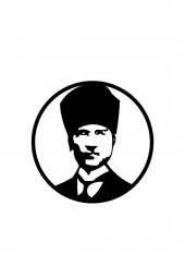 Mustafa Kemal Atatürk Metal Duvar Dekoru / Metal Sanatı - 2