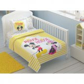 Taç Disney Minnie Mickey Baby Pamuk Lisanslı Pike Takımı - 1