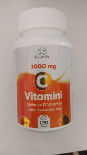 Naturlife Vitamin C 1000 mg 120 Tablet 8682214038127 - 1