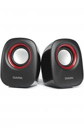 Dark SP100 1+1 Multimedia USB Siyah Speaker Hoparlör - 1