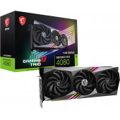 MSI GEFORCE RTX 4080 16GB GAMING X TRIO RTX4080 16GB GDDR6X 256B DX12 PCIE 4.0 X16 (3XDP 1XHDMI) - 1
