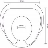 Softy Jumbo Kids Bebek / Çocuk Klozet Kapağı Adaptörü 6507 MAVİ - 2