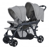 Sunny Baby 9032 Arwen İkiz Bebek Arabası Gri - 1
