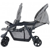 Sunny Baby 9032 Arwen İkiz Bebek Arabası Gri - 11