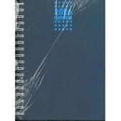 Mcolor 2026 Ajanda Spiralli Suni Deri 17x24 Lacivert hafta sonları birleşik thumbnail 1