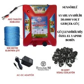 Titanium Night Shock 30K Elektirikli Çit Sistemi Set-1 30000 Volt thumbnail 1