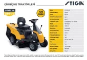 Stiga Combi 166 Çim Biçme Traktörü thumbnail 1